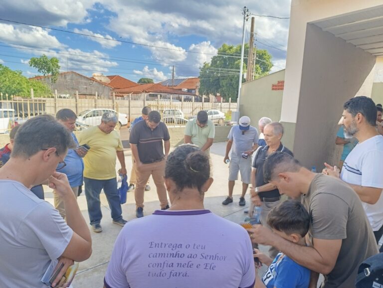 1ª Ação evangelística no Núcleo CIIB Triângulo Mineiro em Ituiutaba MG.